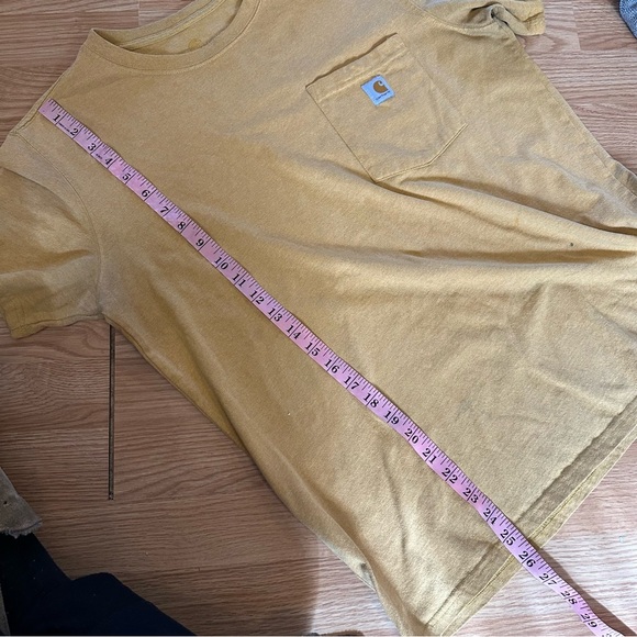 Carhartt women’s loose fit heavyweight gold front pocket short sleeve work wear - Picture 11 of 11